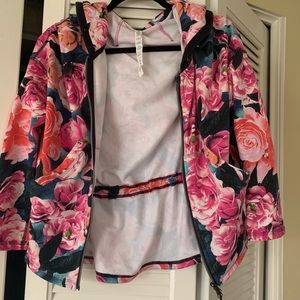 Lululemon Hold Your Om Secret Garden Hoodie Jacket